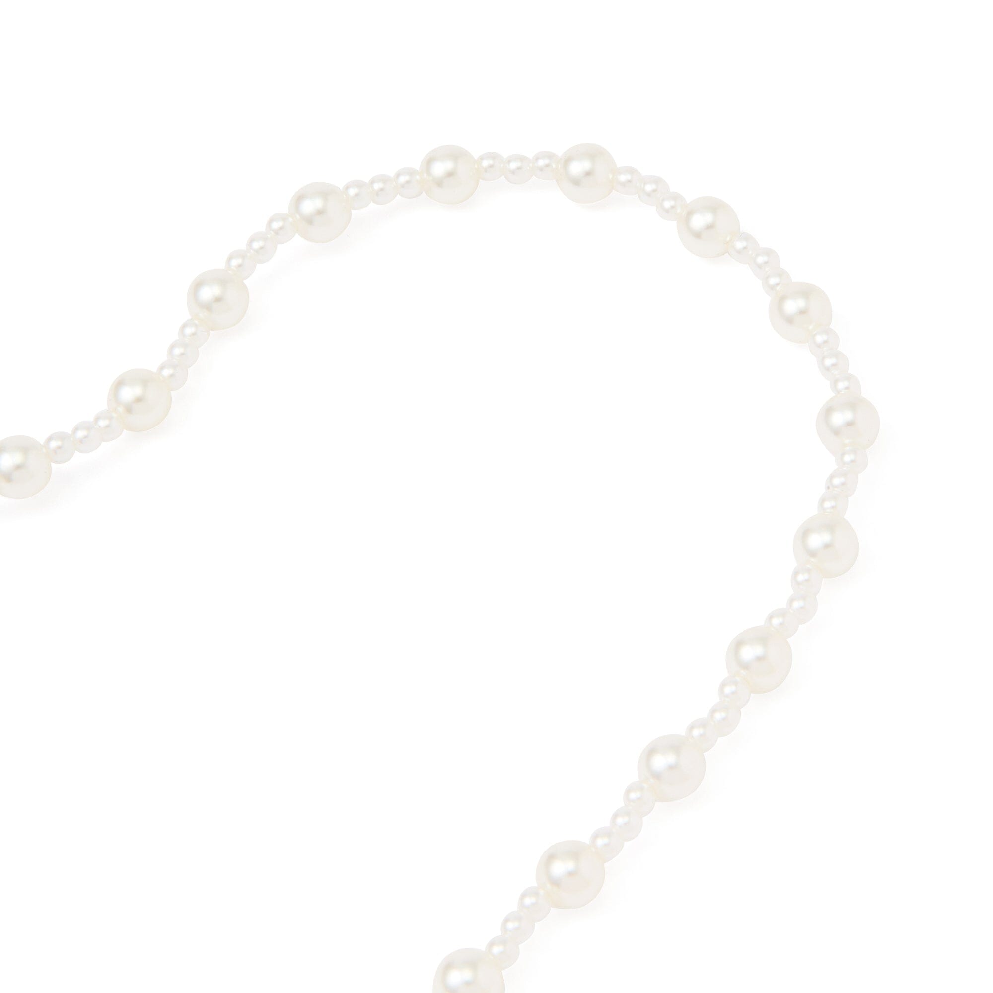 Frais Neck Strap Pearl White
