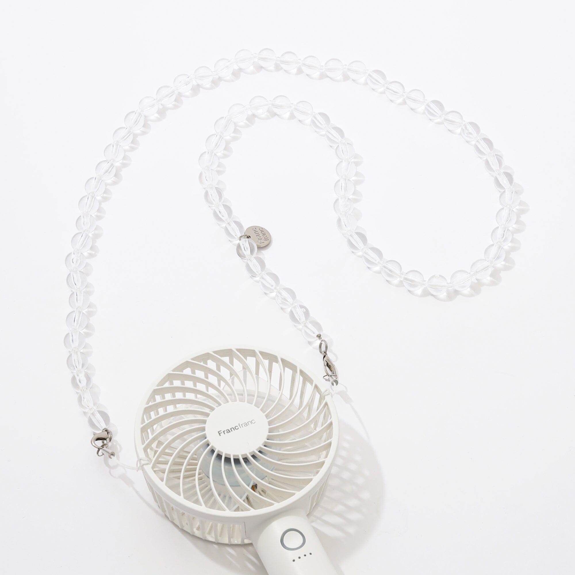 Frais Neck Strap Clear Beads