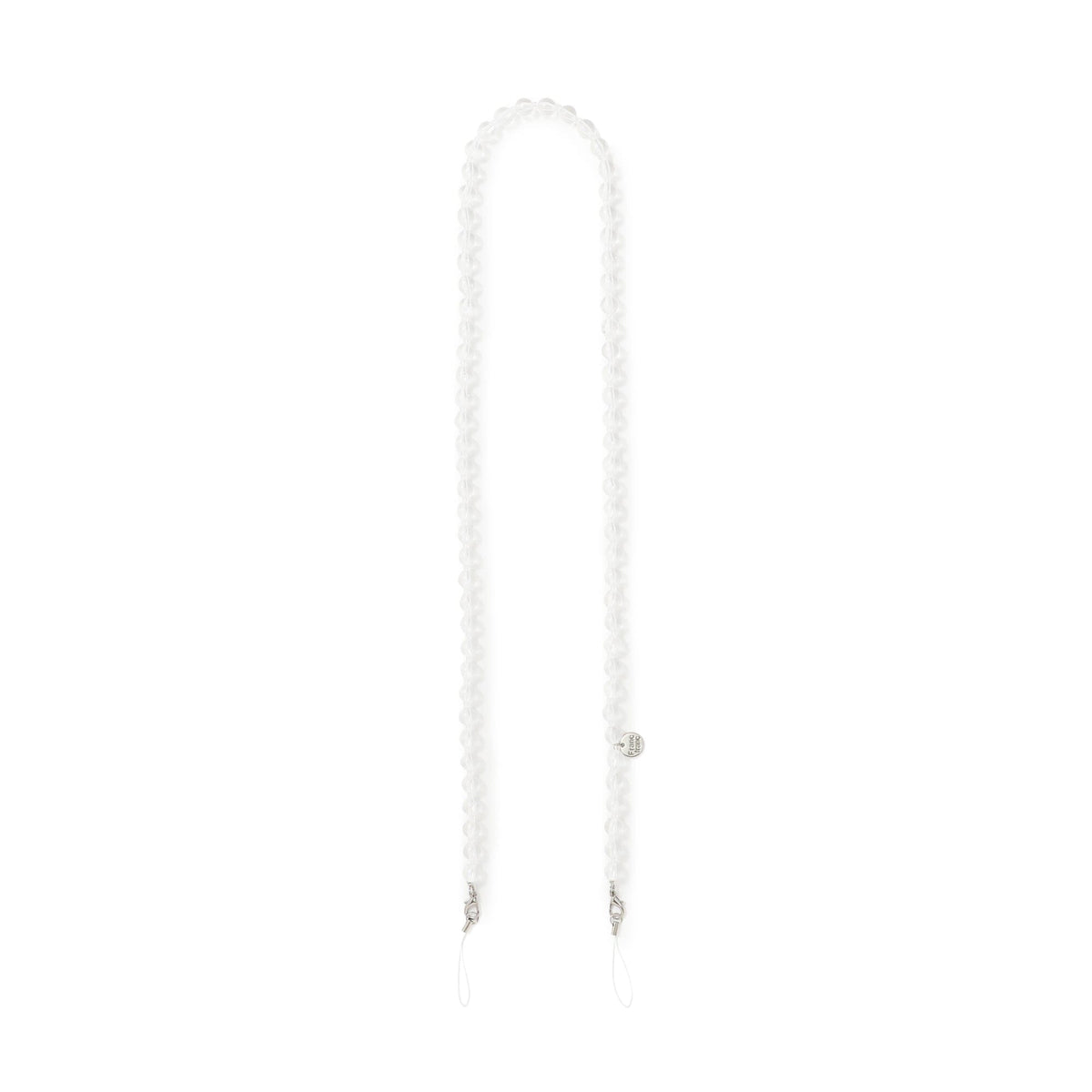 Frais Neck Strap Clear Beads