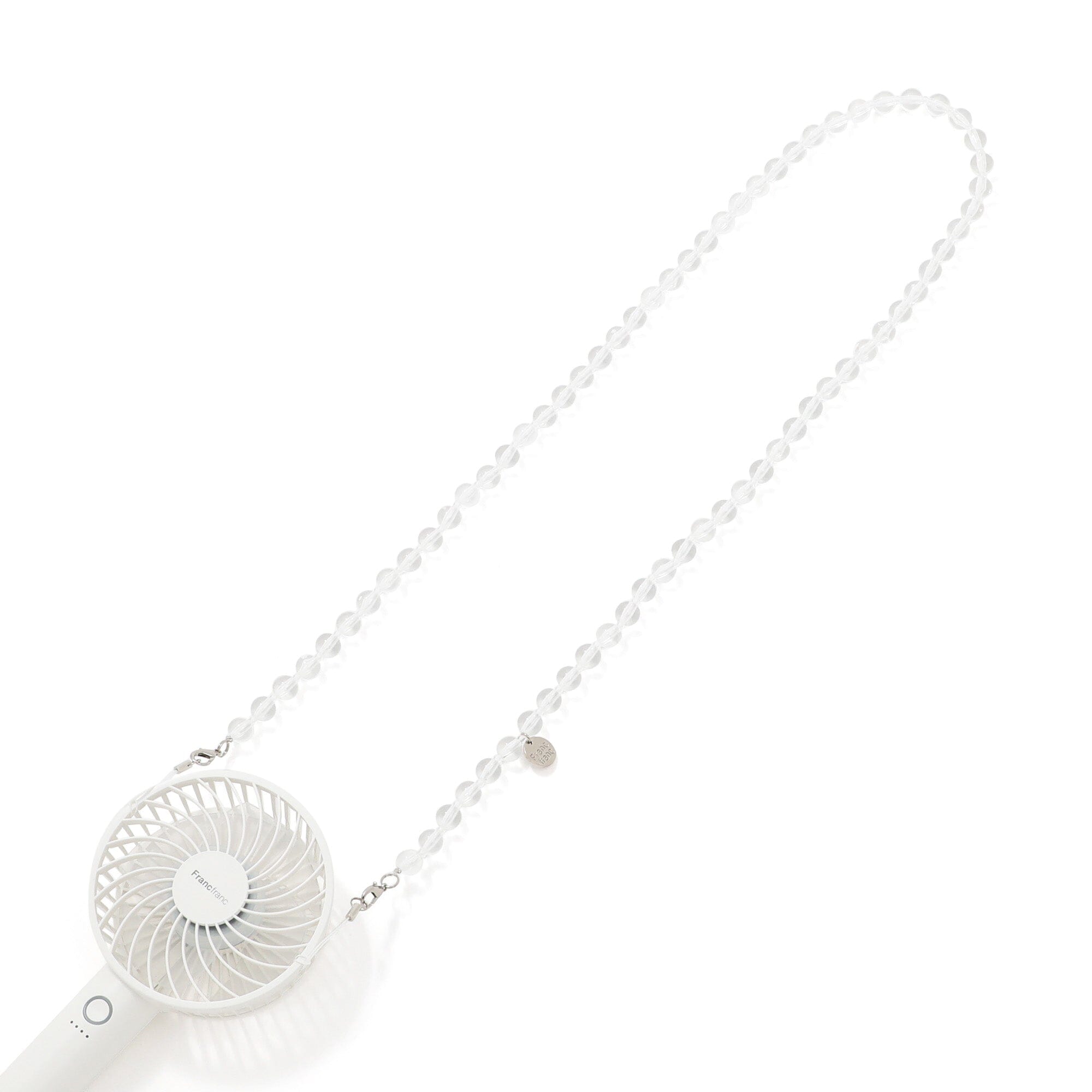 Frais Neck Strap Clear Beads