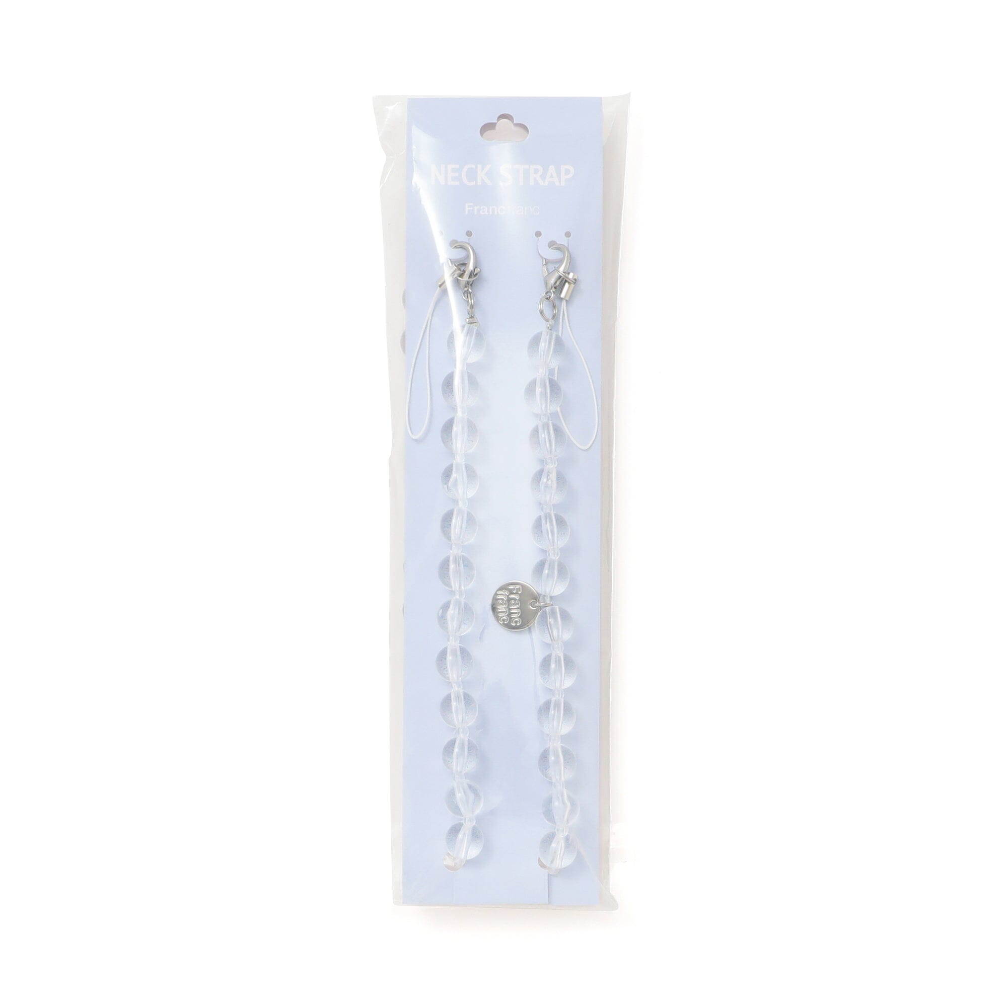 Frais Neck Strap Clear Beads