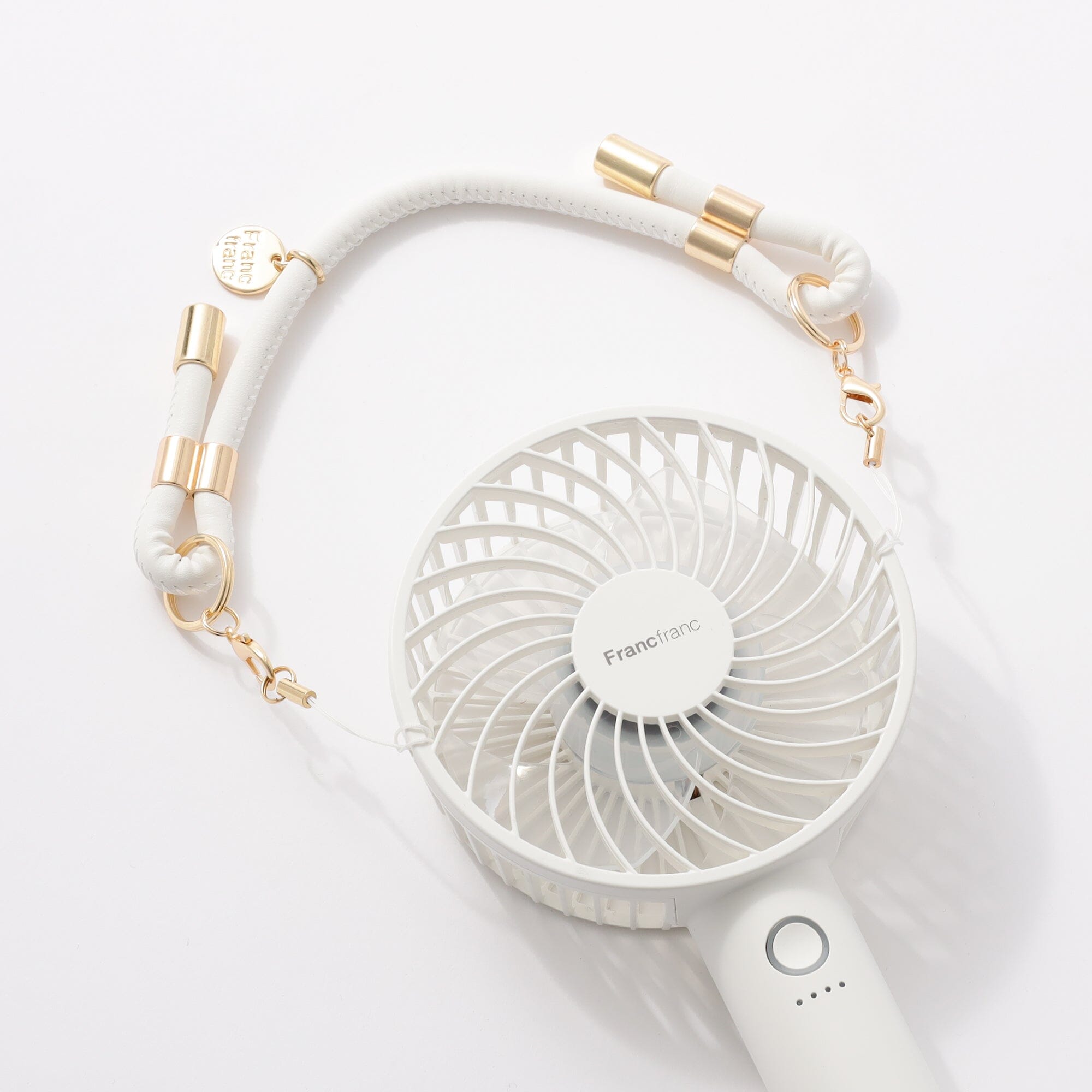 Frais Hand Strap Simple White