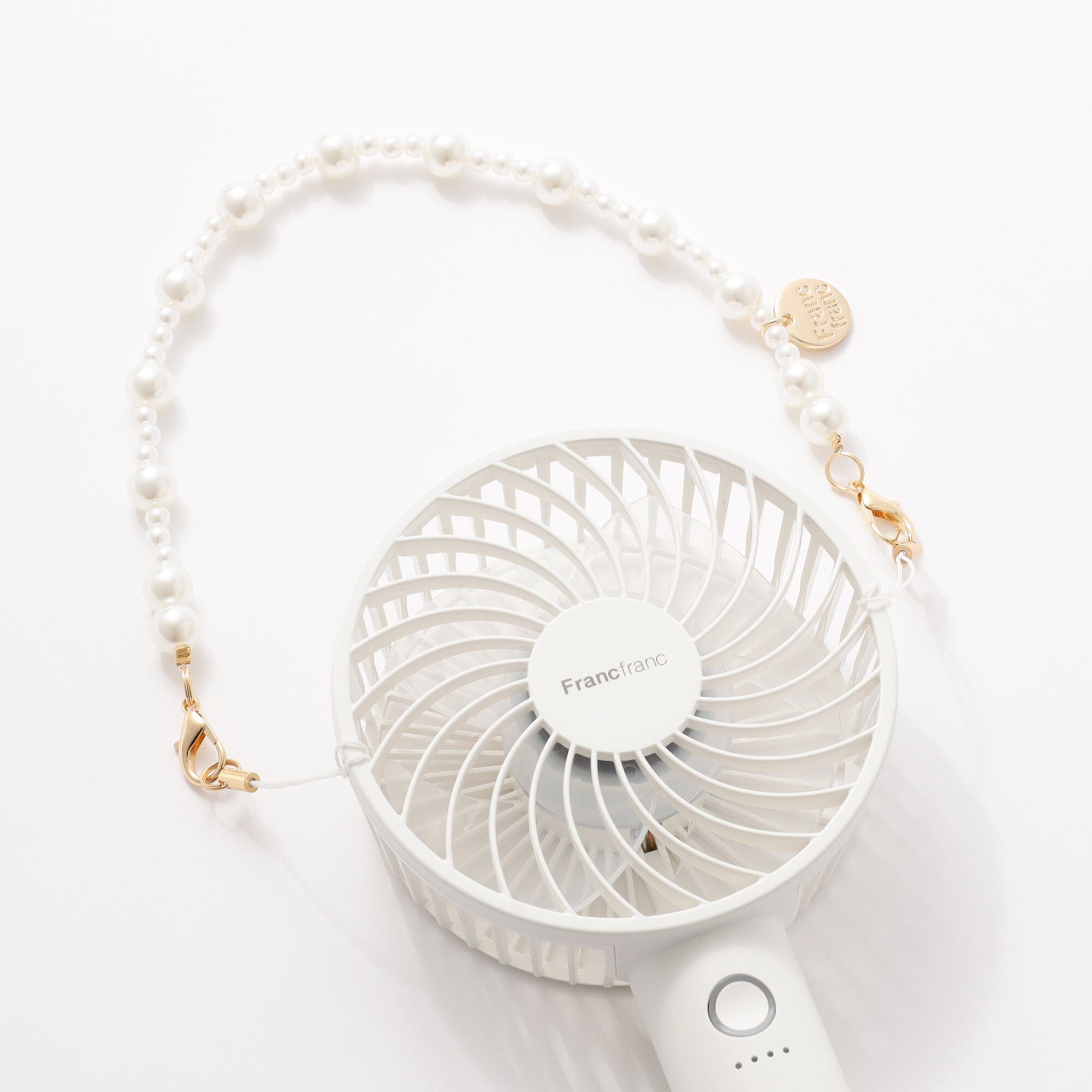 Frais Hand Strap Pearl White