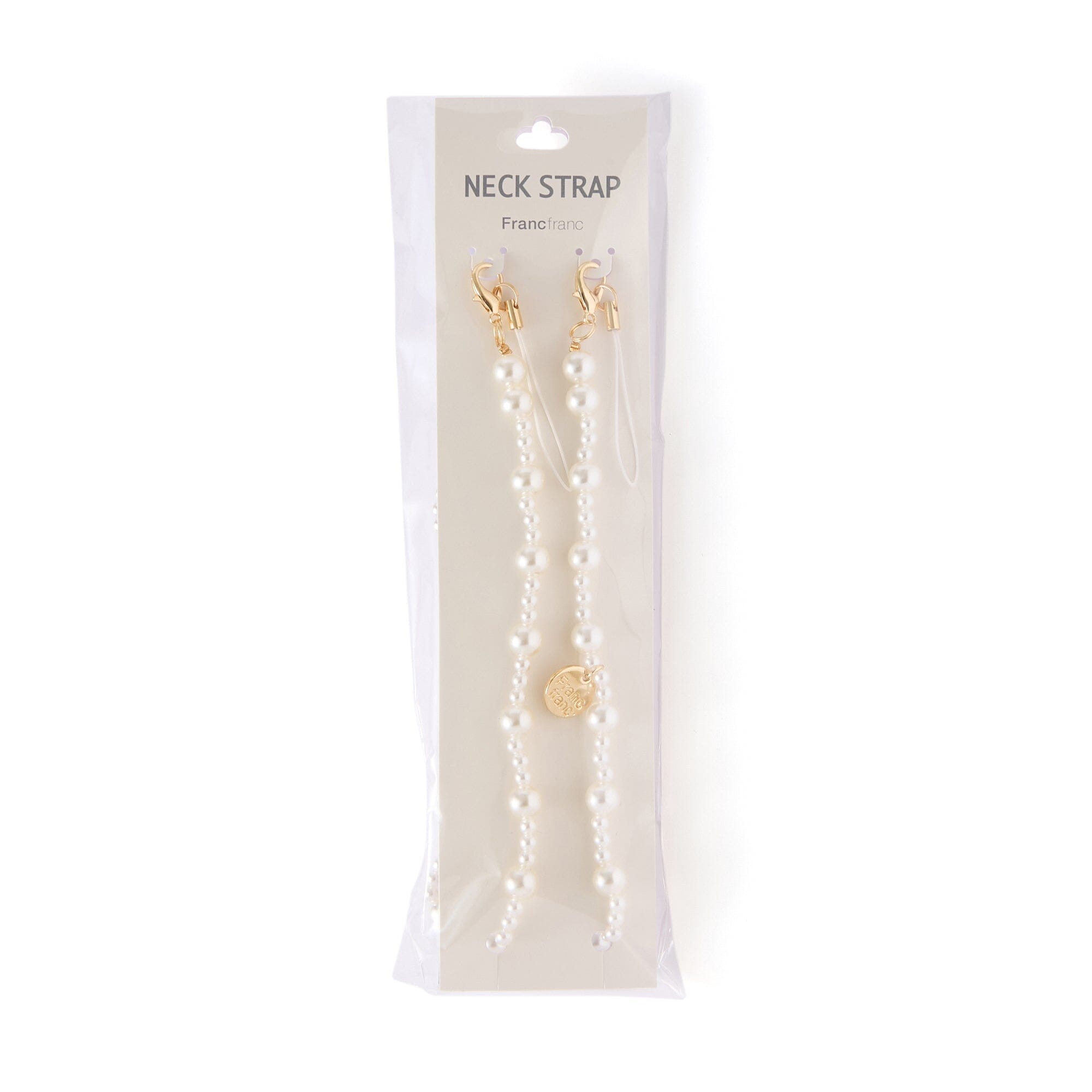 Frais Hand Strap Pearl White