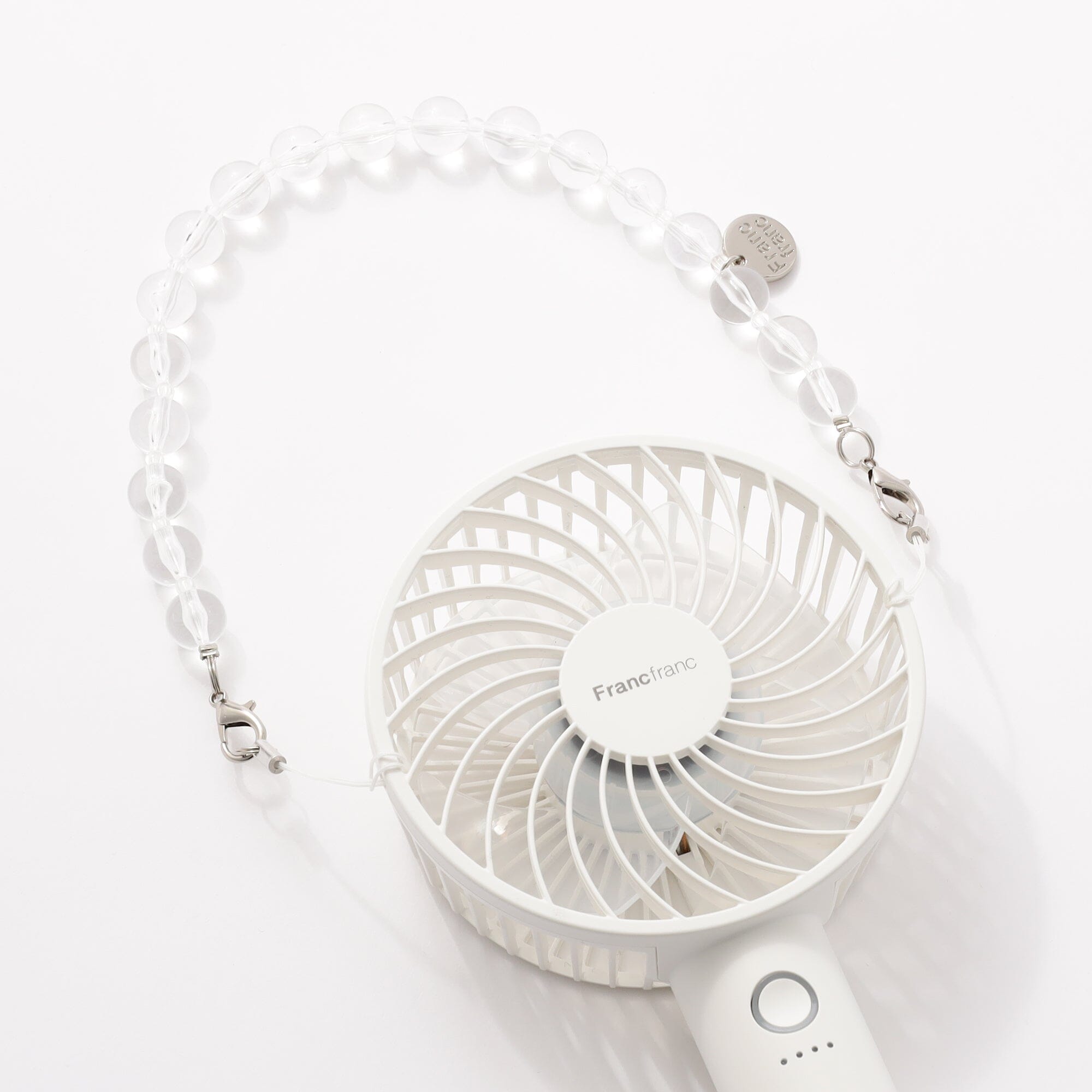 Frais Hand Strap Clear Beads