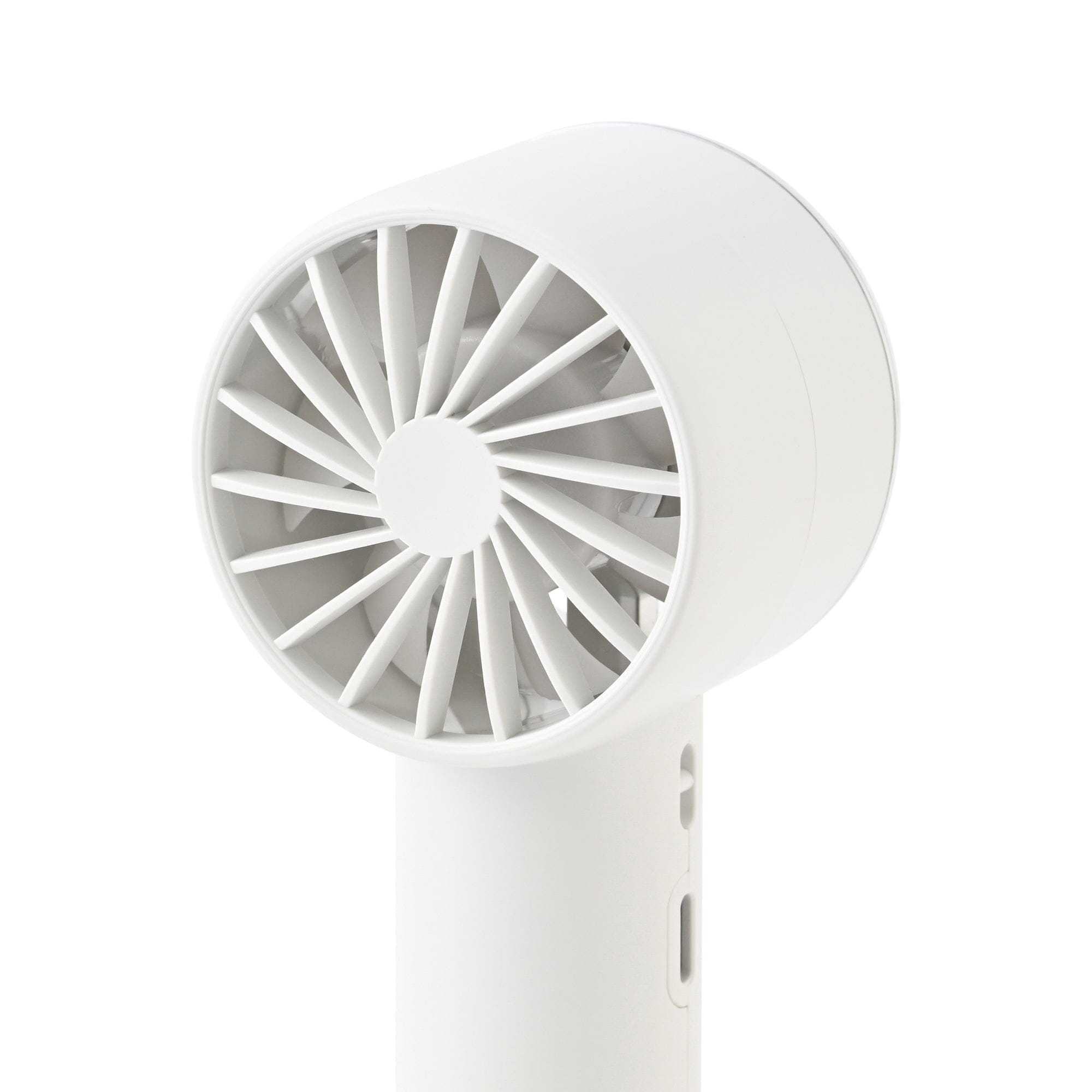 Frais Ice Plate Handy Fan White