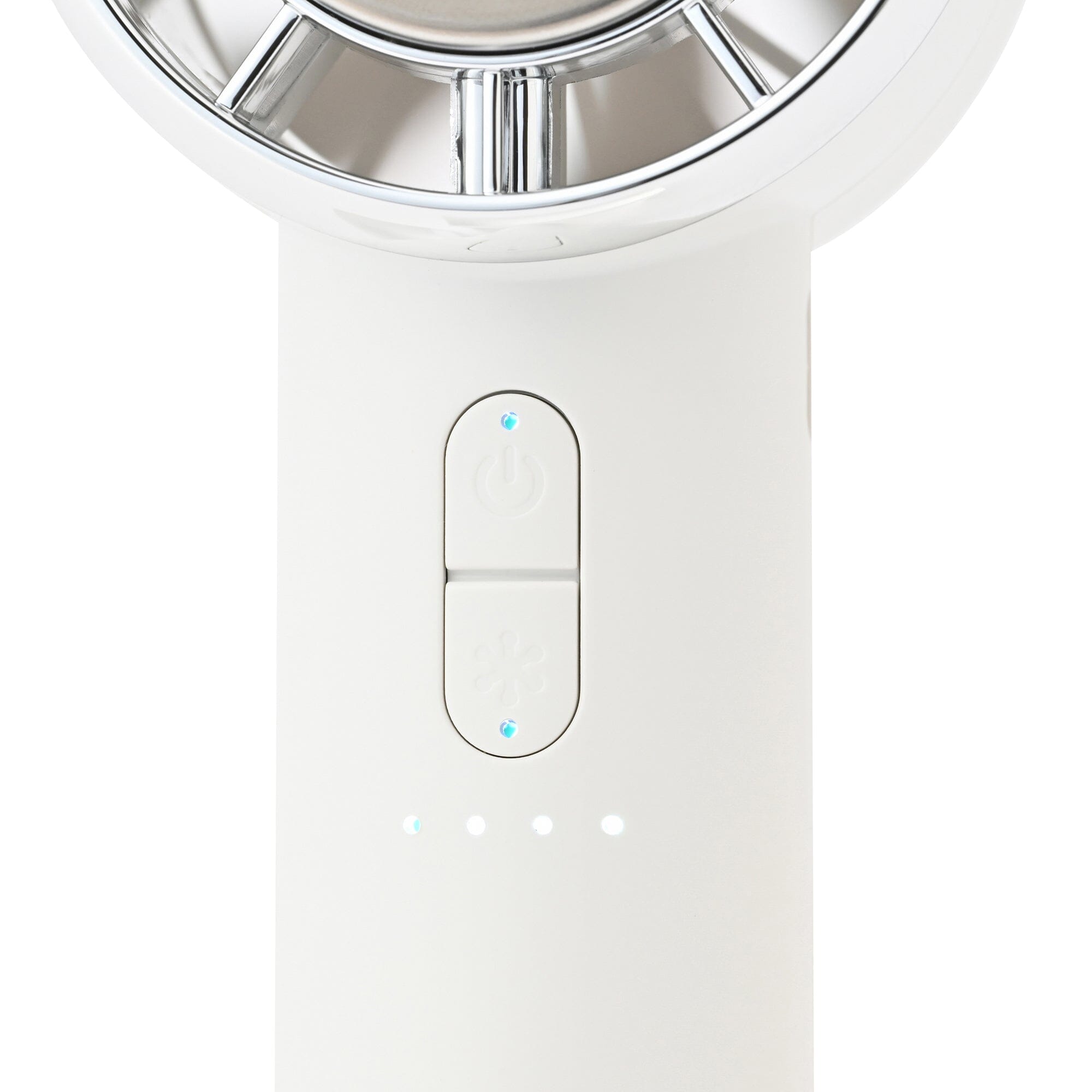 Frais Ice Plate Handy Fan White