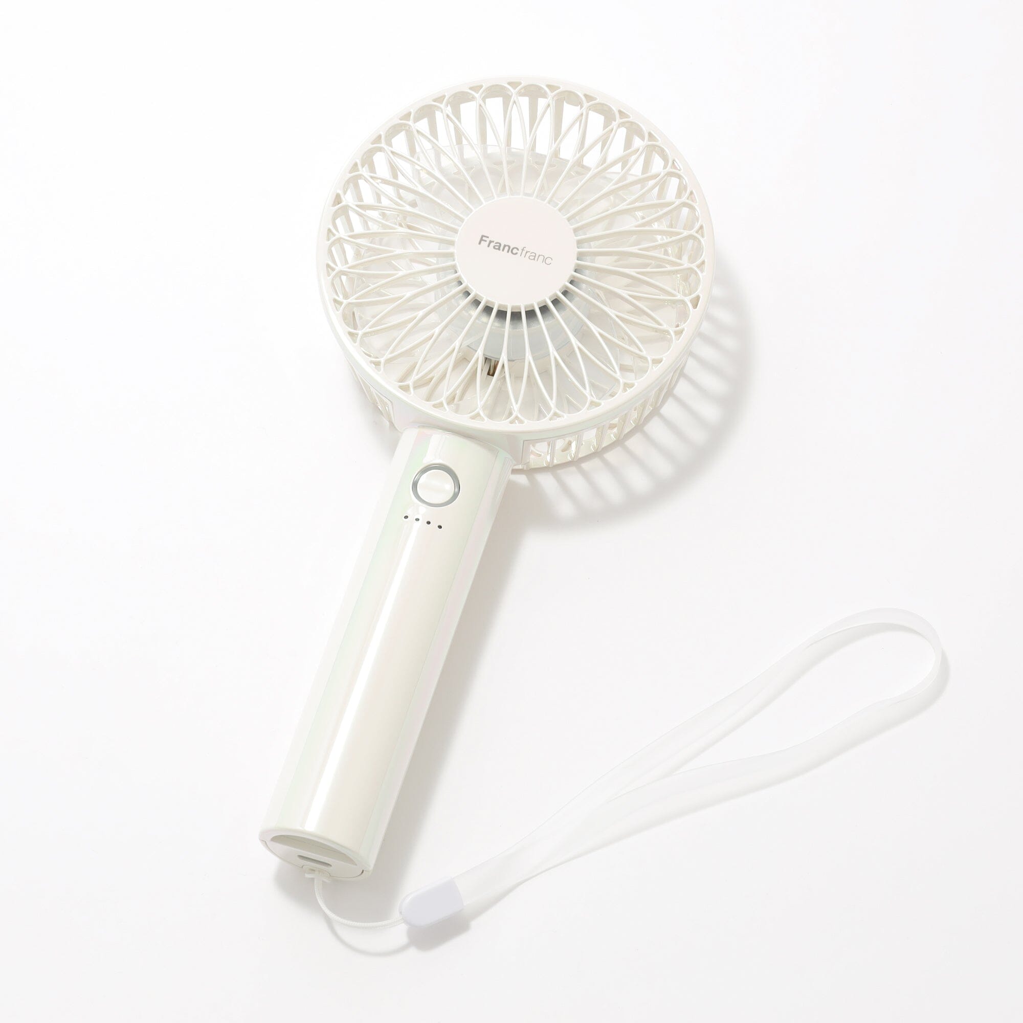 Frais Handy Fan Aurora White