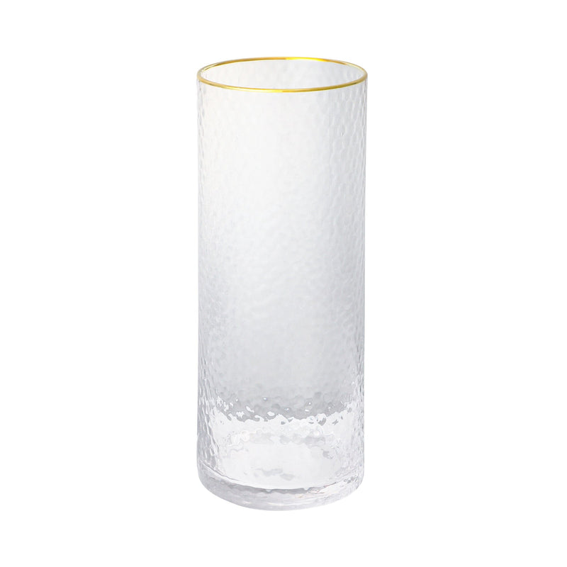 Rim Flower Vase L Clear