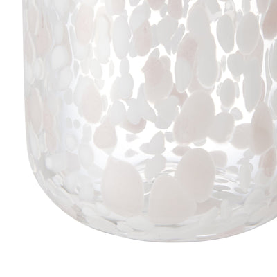 Dot Pattern Flower Vase L Light Pink