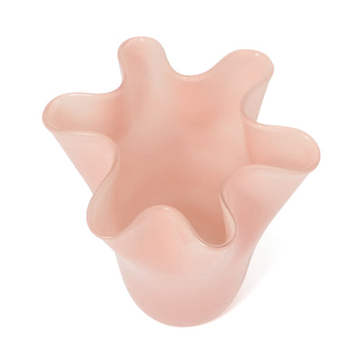 Frill Flower Vase Light Pink