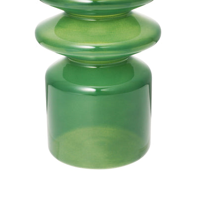 Totem Flower Vase Green