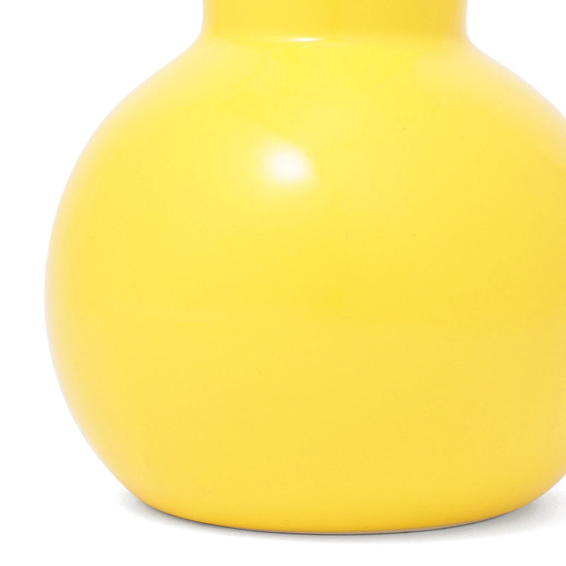 Ceramic Pop Flower Vase Medium Yellow