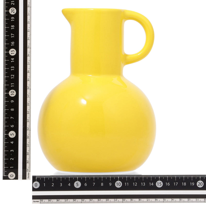 Ceramic Pop Flower Vase Medium Yellow