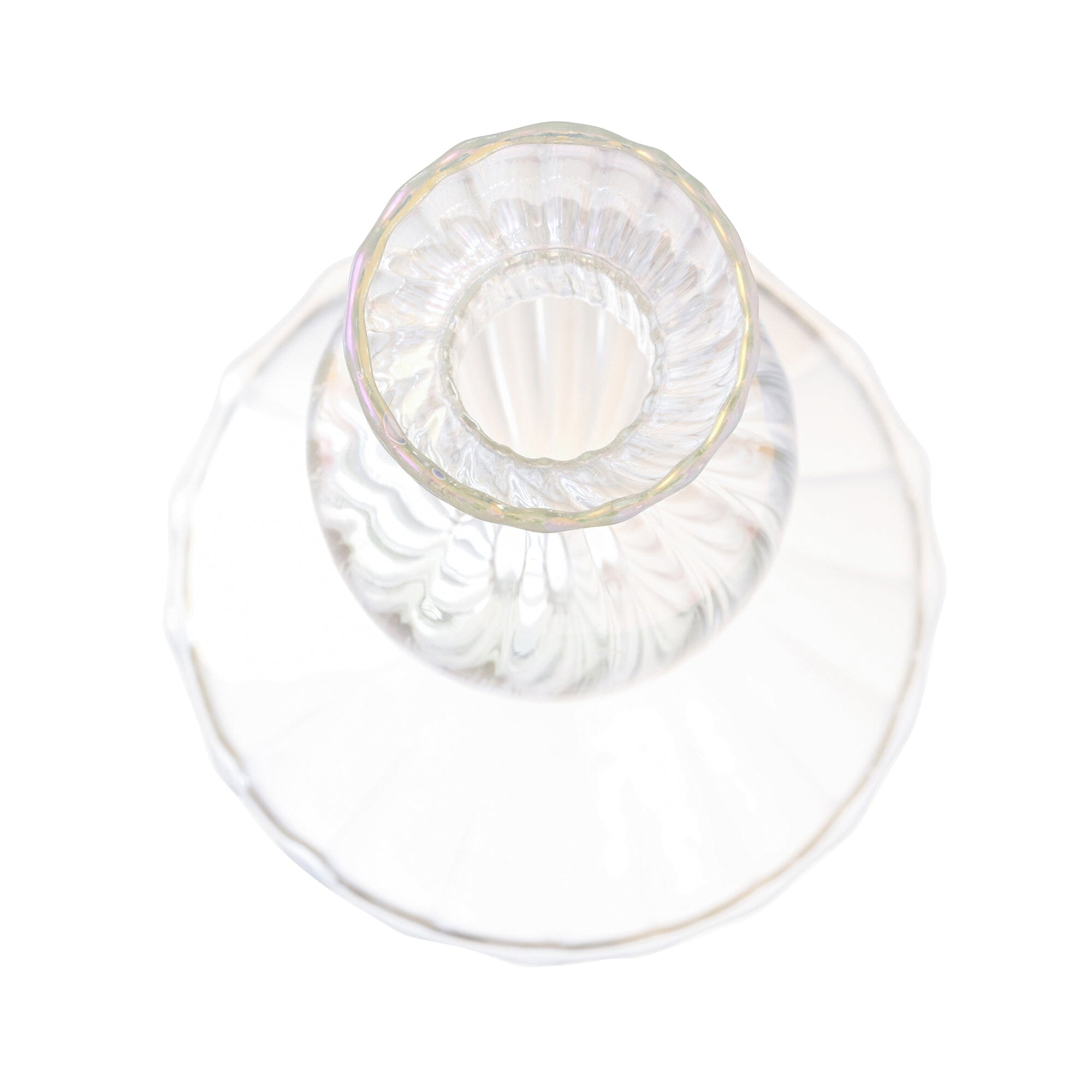 Petit Aurola Flower Vase Clear