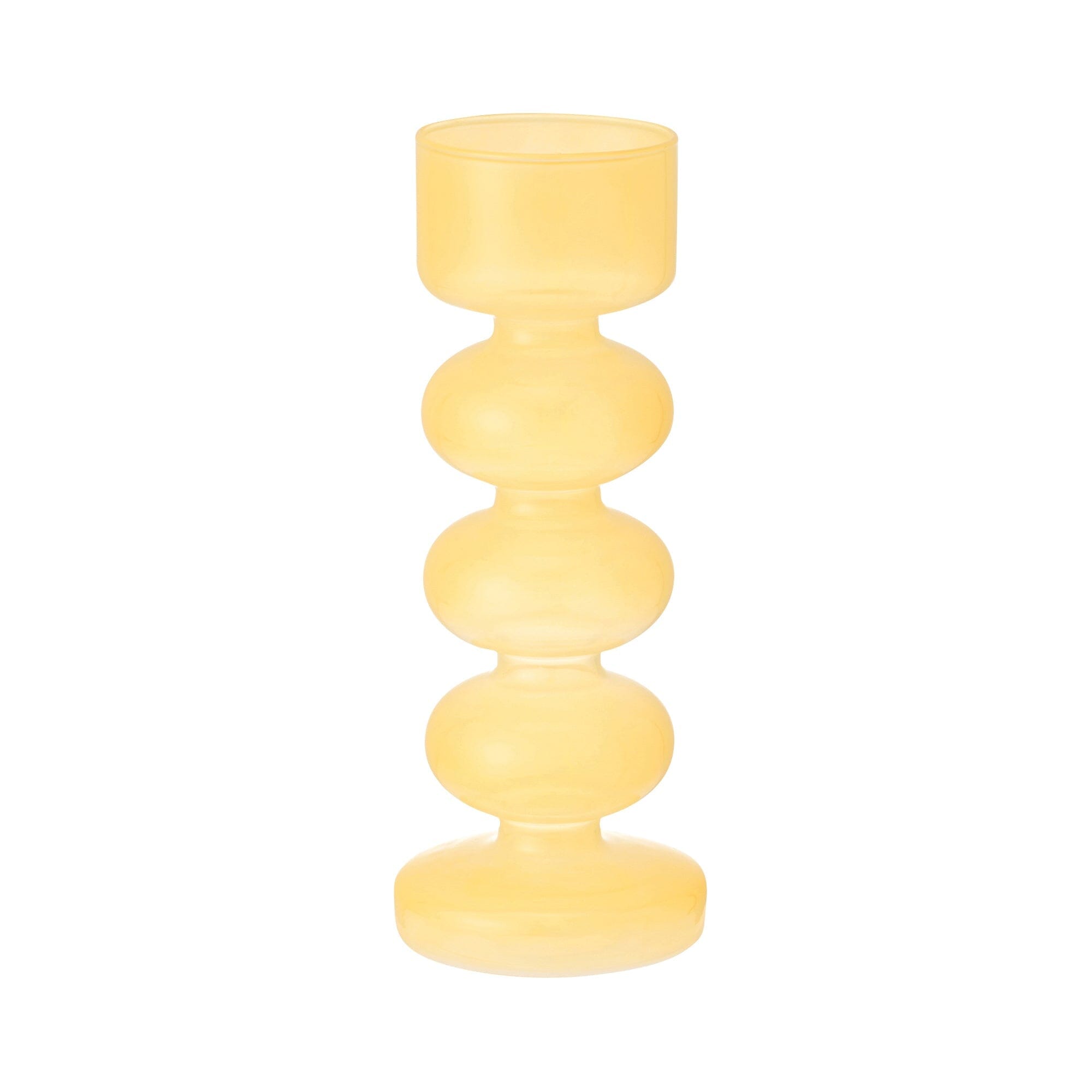 Totem Flower Vase Light Yellow