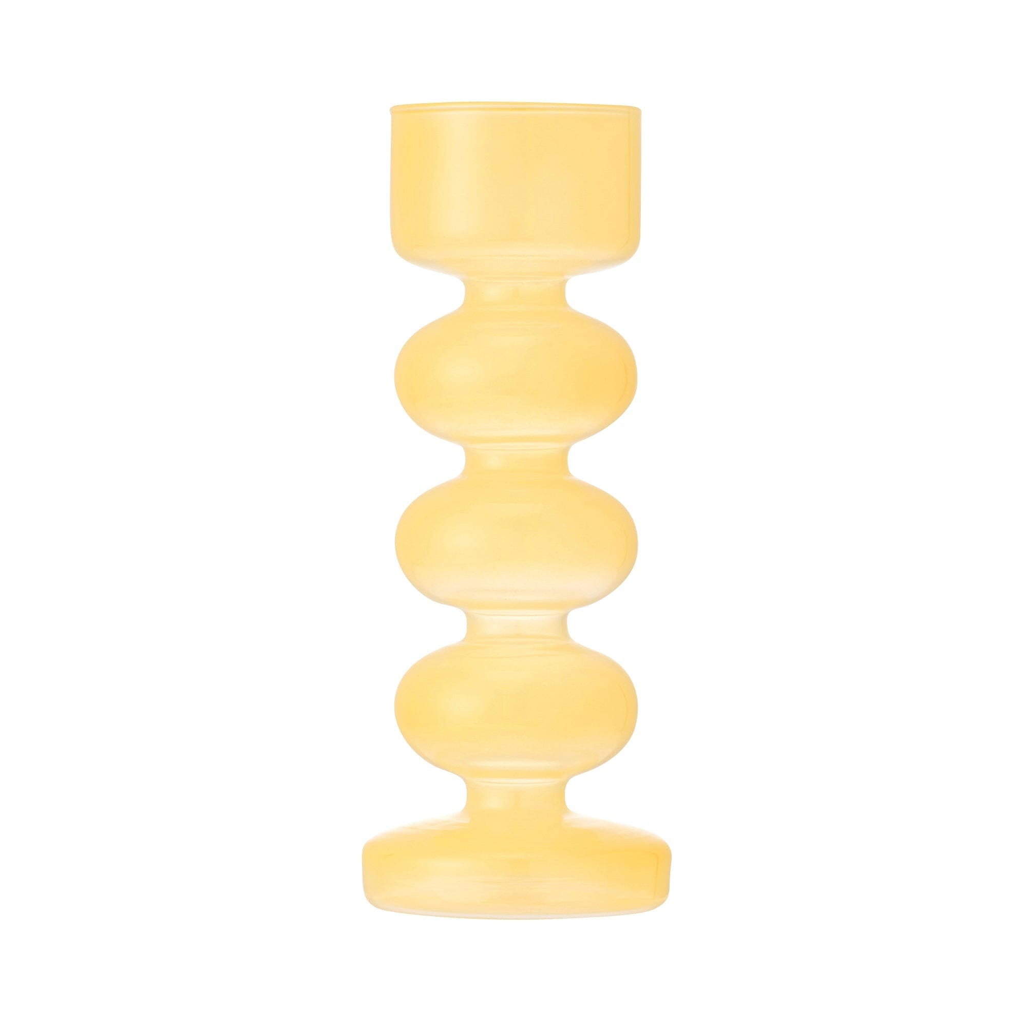 Totem Flower Vase Light Yellow