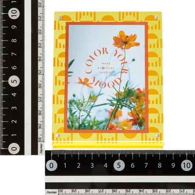 Colorful Acrylic Frame Mini Yellow