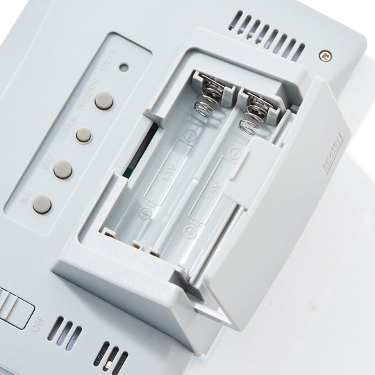 Abisko Wave Digital Clock Blue