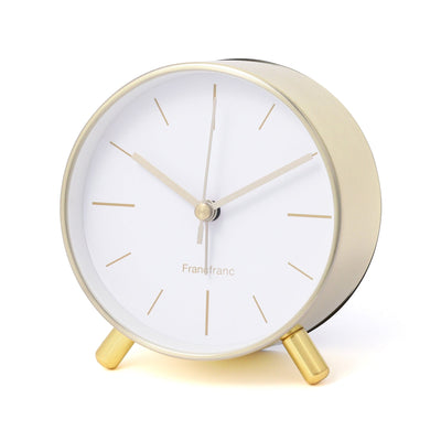 Gold Frame Table Clock