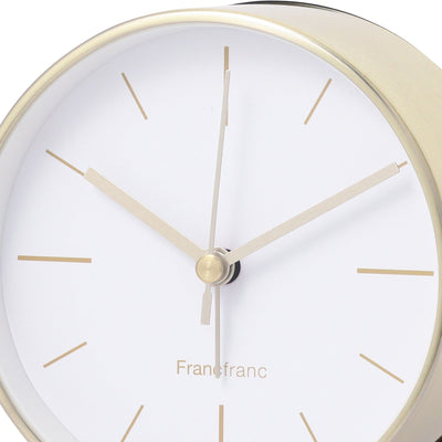 Gold Frame Table Clock