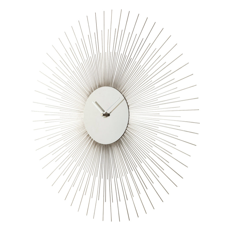 Sonne Wall Clock Silver