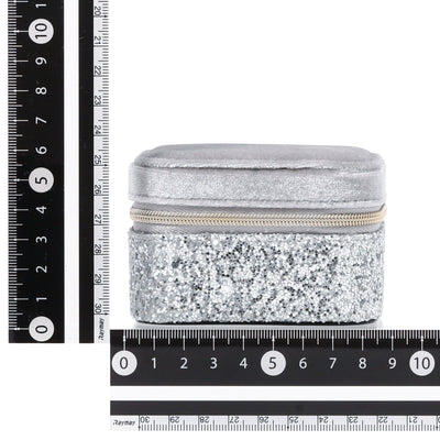 Sparkle Travel Jewelry Box S Silver