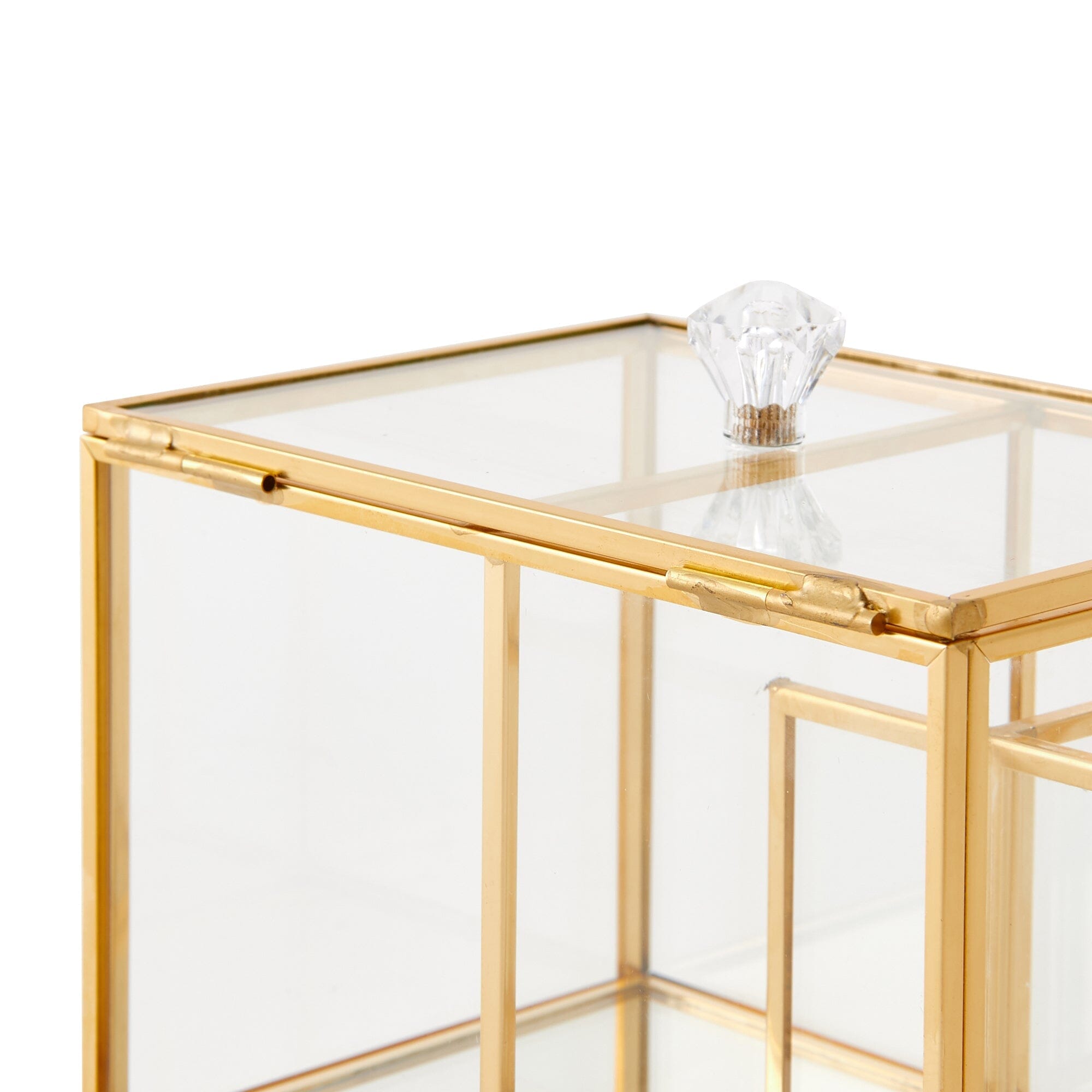 玻璃化妝棉收納盒