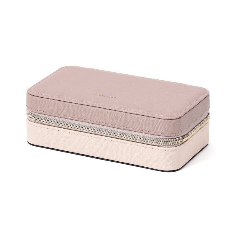 Bicolor Travel Jewelry Box M Ivory