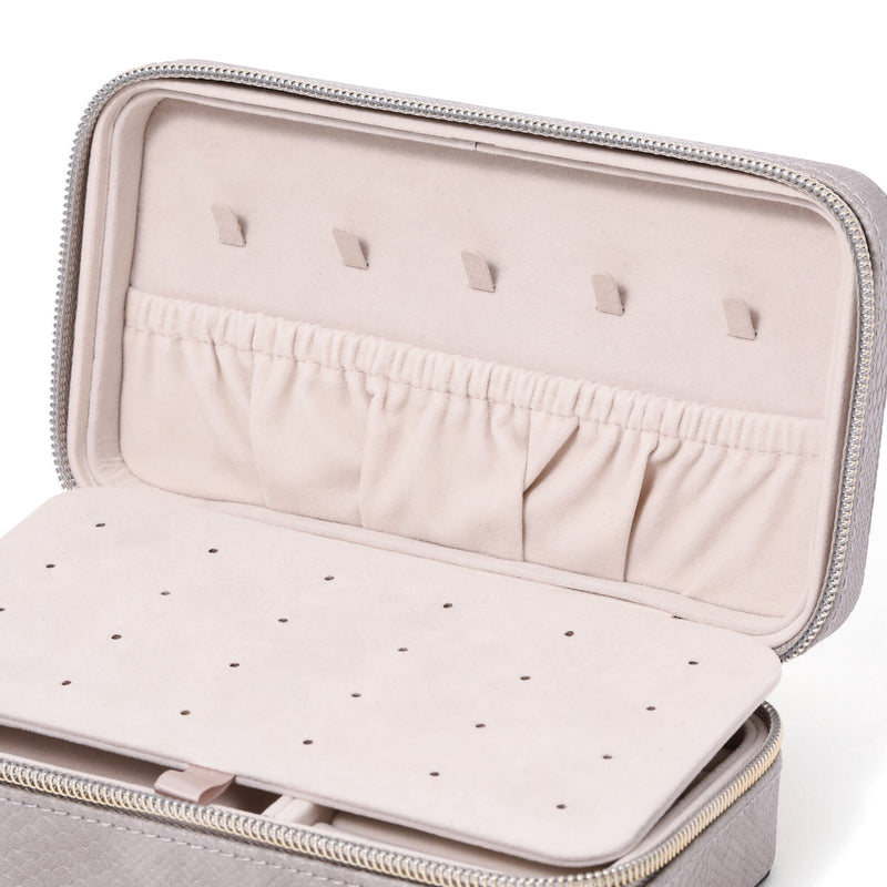 Flavia Travel Jewelry Box M Grey