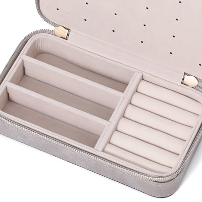 Flavia Travel Jewelry Box M Grey