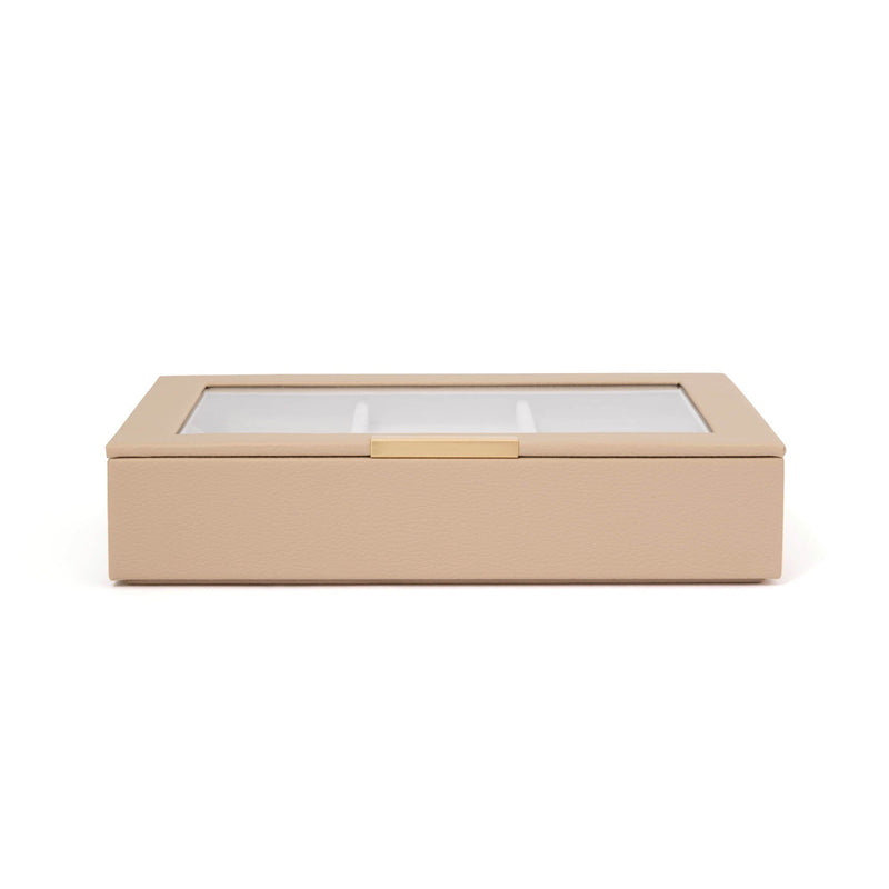 Stacking Jewelry Box Display Beige