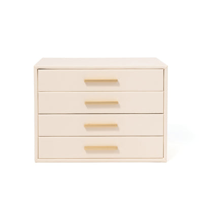 Drawer Jewelry Box 4S  White