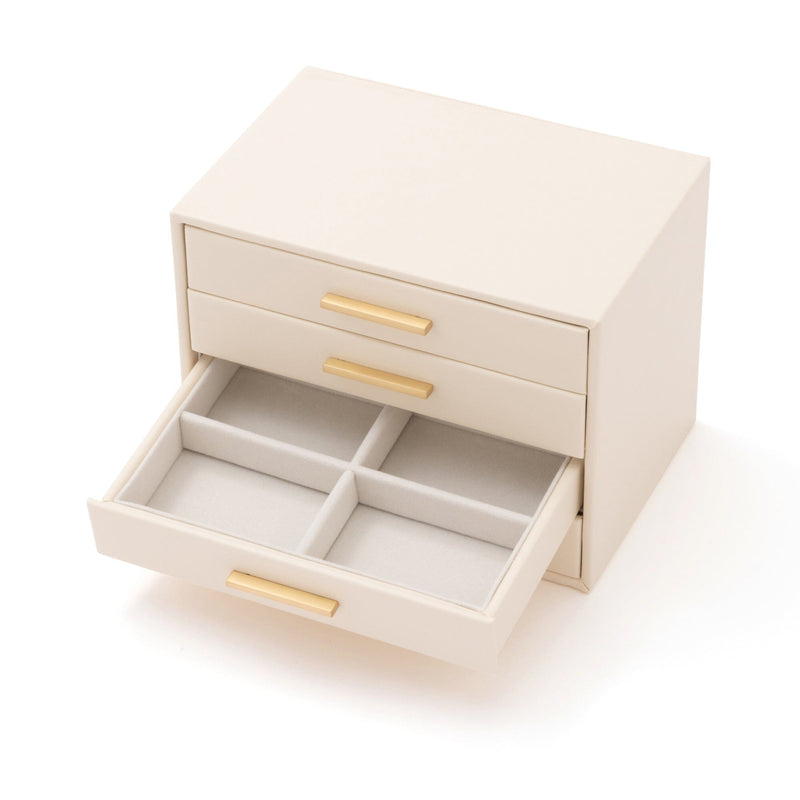 Drawer Jewelry Box 4S  White