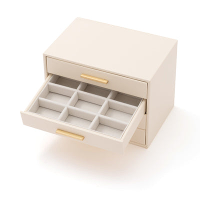 Drawer Jewelry Box 4S  White