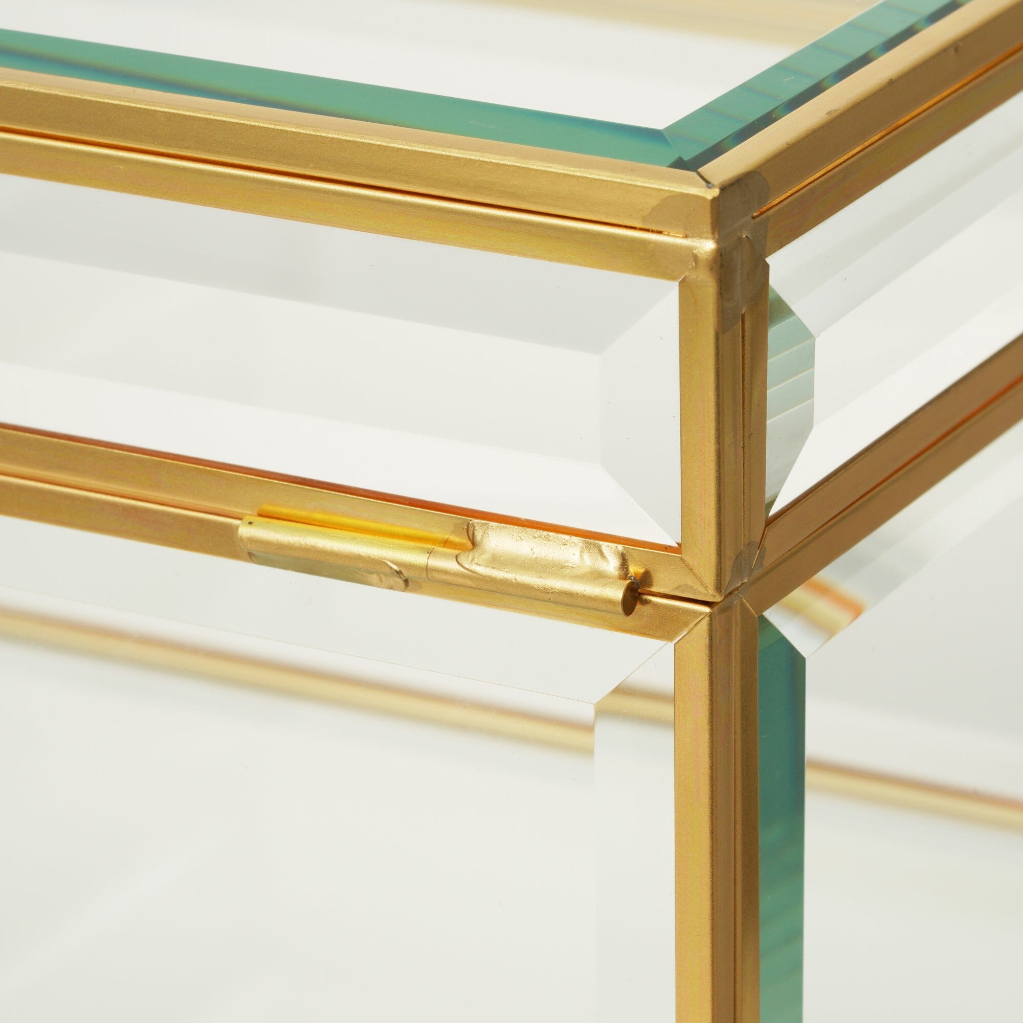 Lamule Iron Glass Box Square 2 Large