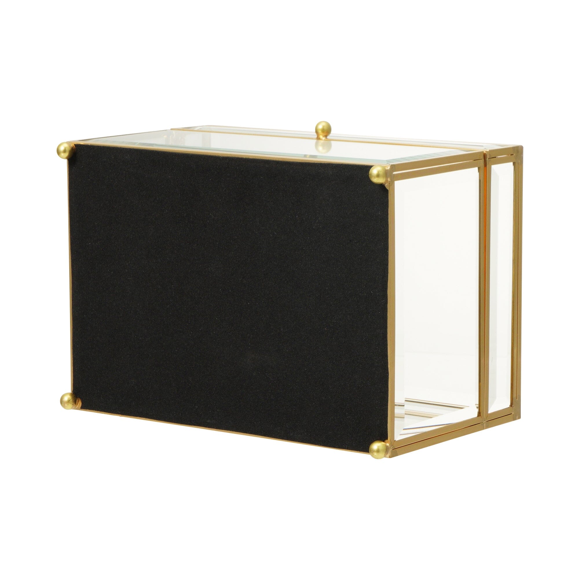 Lamule Iron Glass Box Square 2 Large