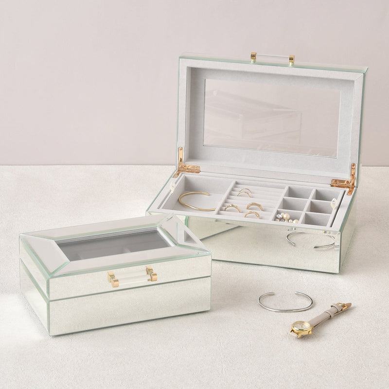 Mirrored Jewelry Box Small