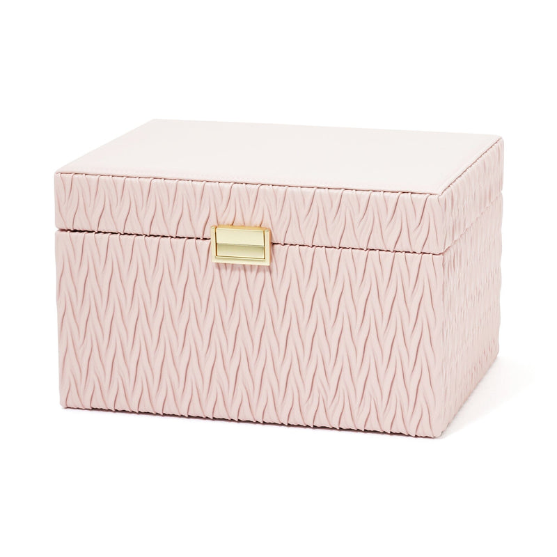 Embossed Jewelry Box Large Pink