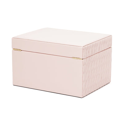 Embossed Jewelry Box Large Pink