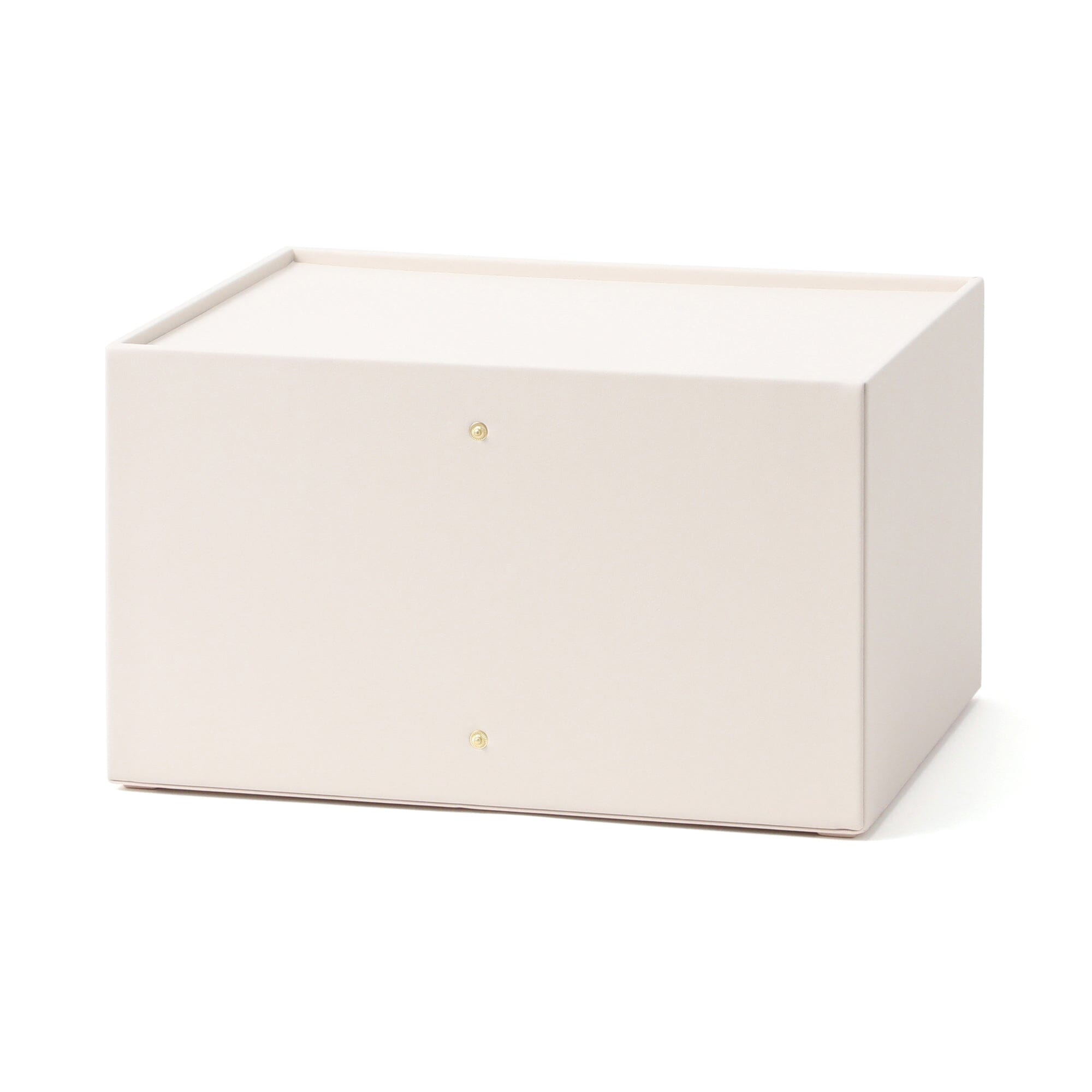 Embossed Stacking Drawer Medium Ivory