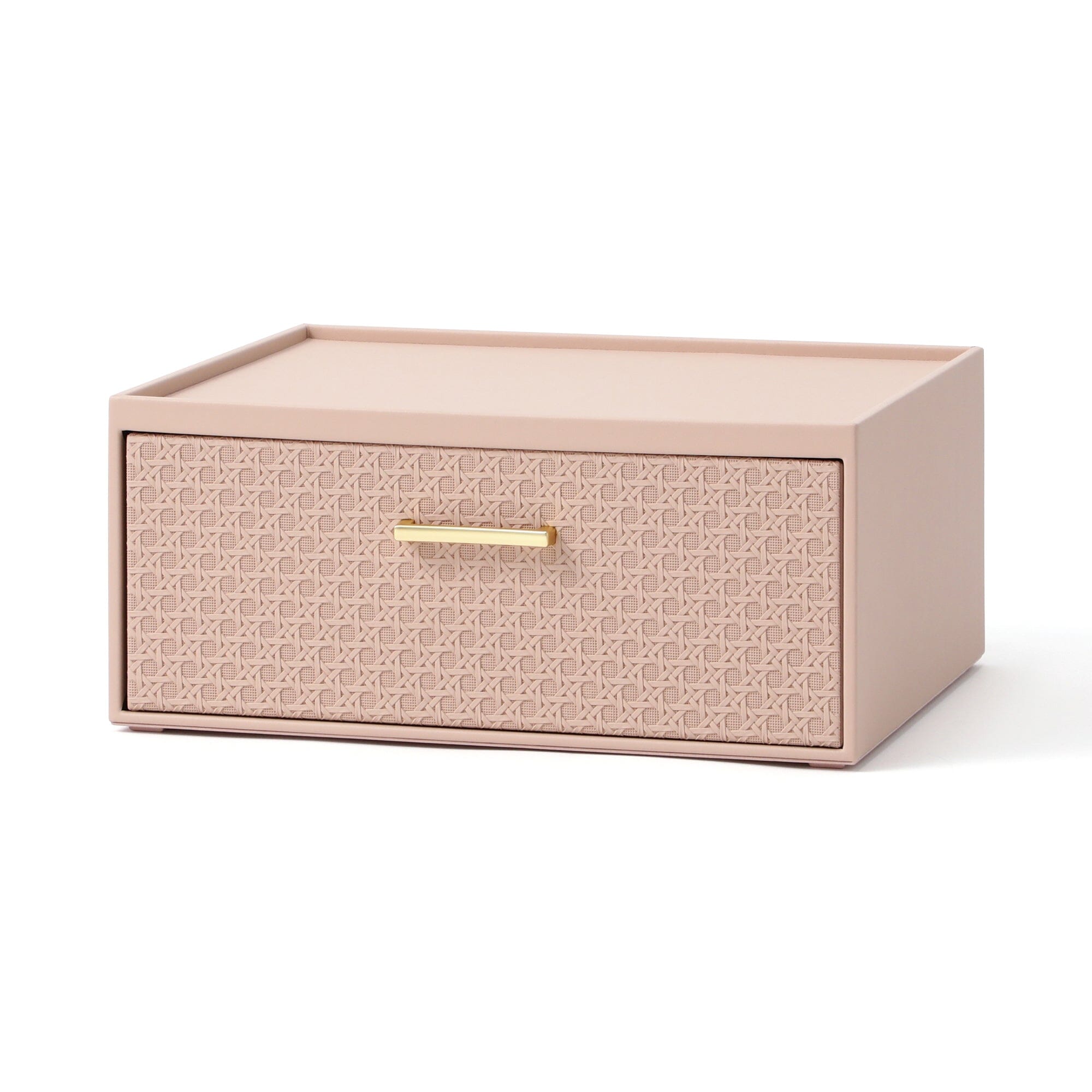 Embossed Stacking Drawer Small Pink