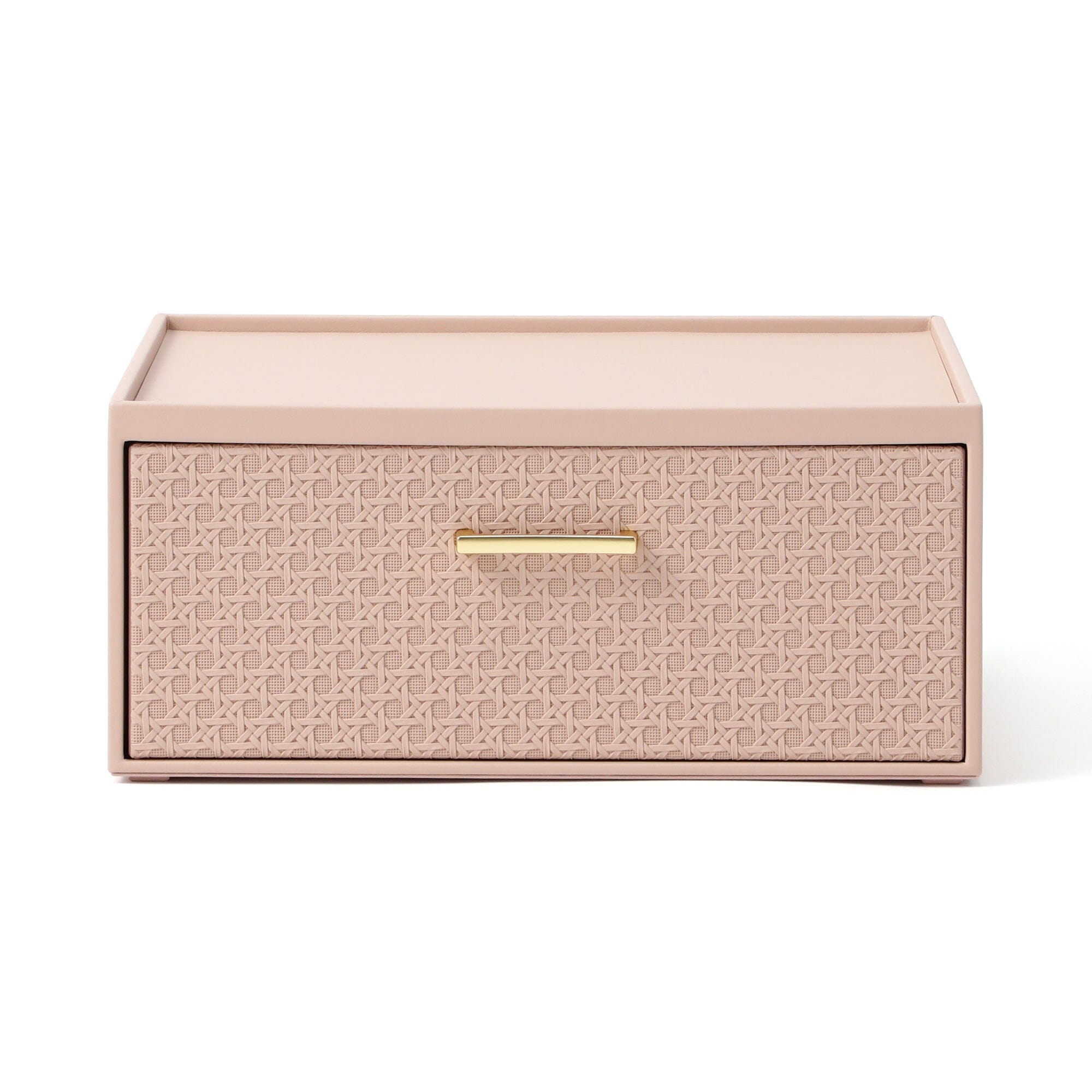 Embossed Stacking Drawer Small Pink