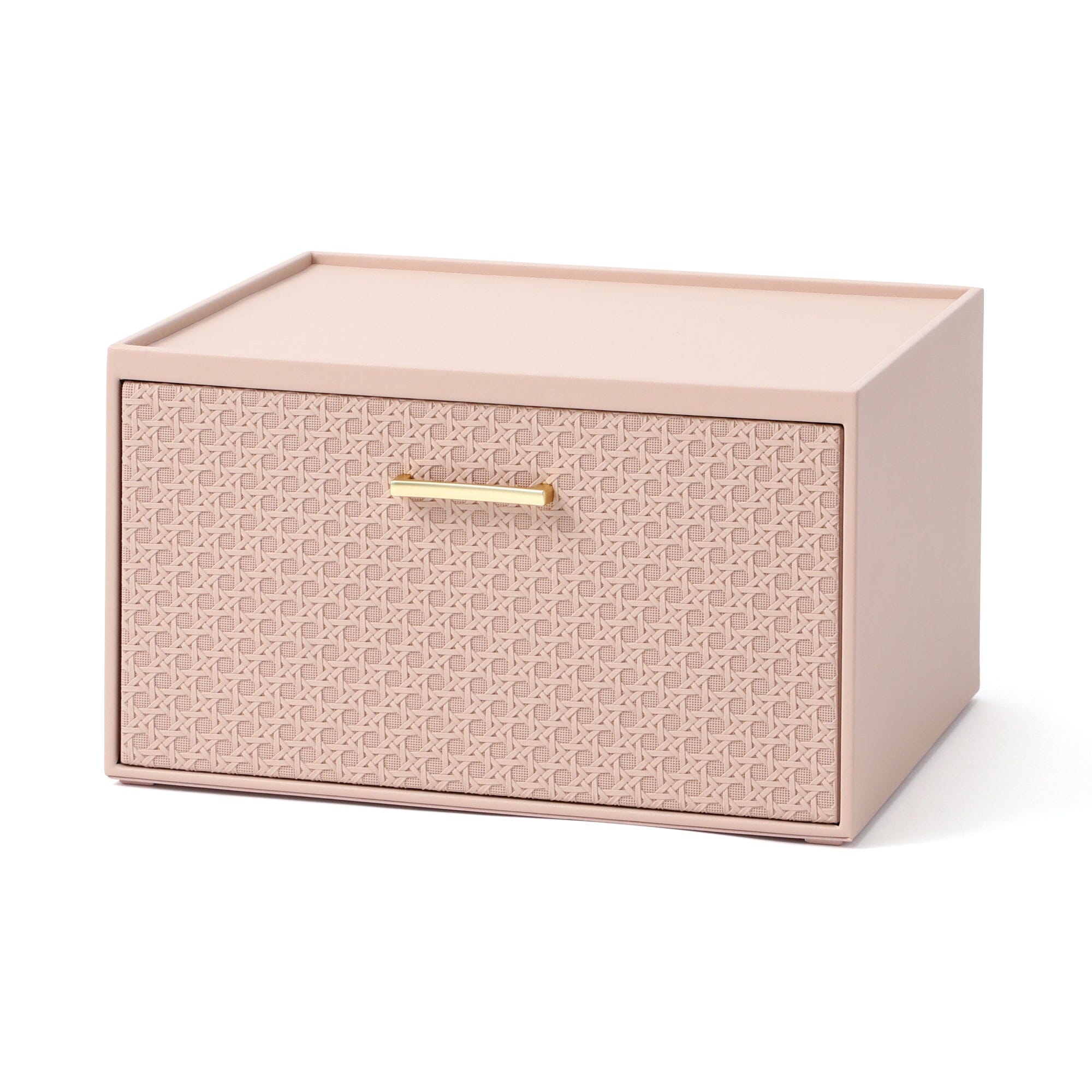 Embossed Stacking Drawer Medium Pink