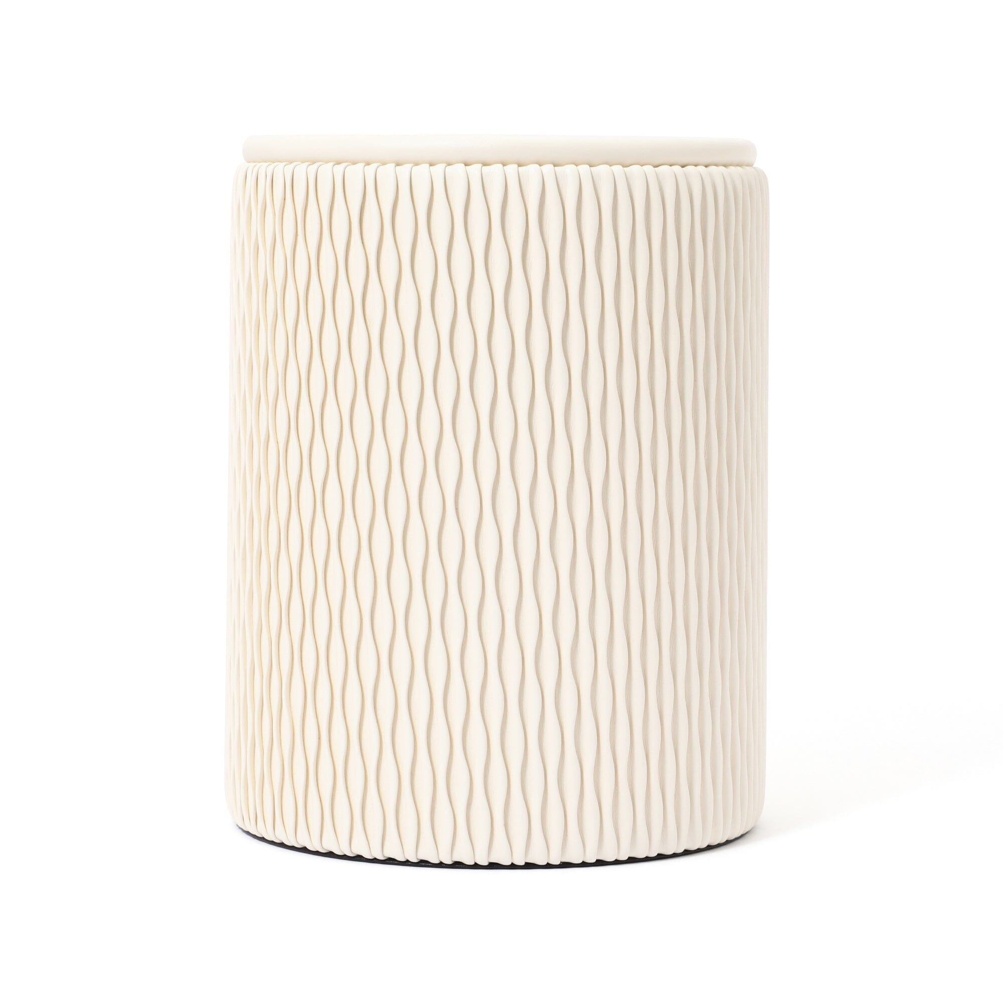 Wave Dust Box Small Ivory