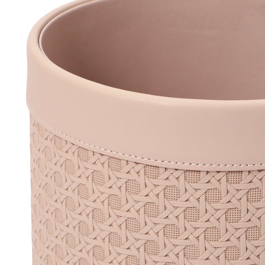 浮雕垃圾桶小號粉紅色