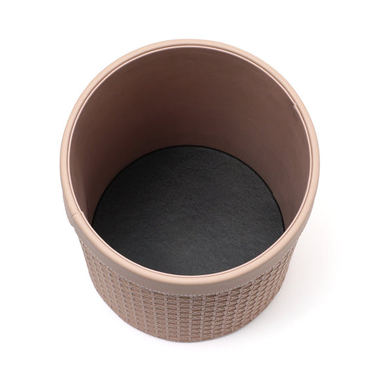 浮雕垃圾桶小號粉紅色