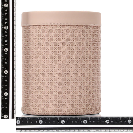 浮雕垃圾桶小號粉紅色