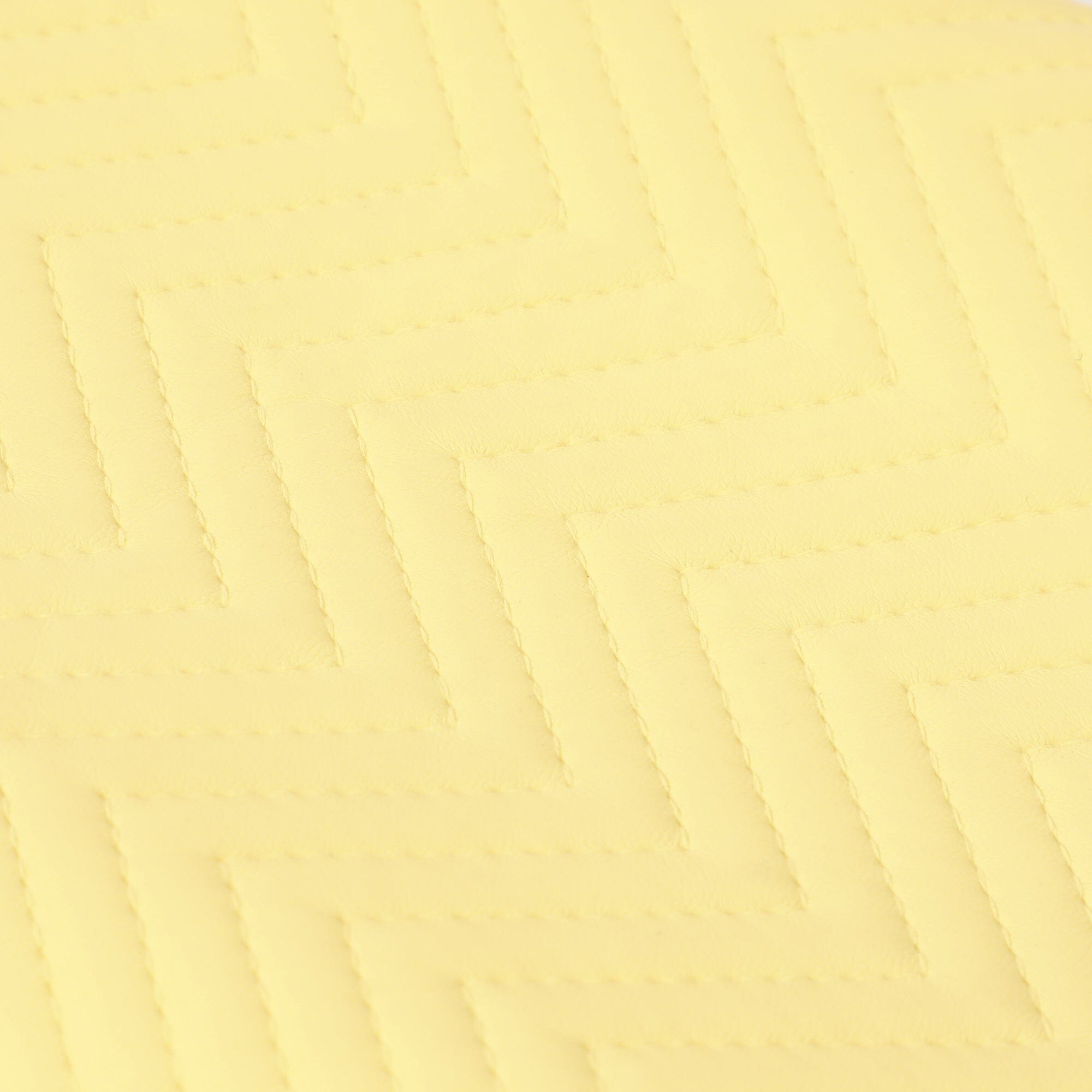 Quilting Hanging Tissue Cover Yellow