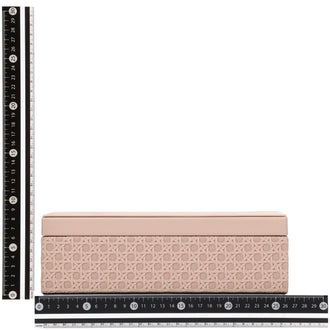 Embossed Tissue Box Pink